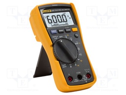 Digital multimeter; LCD 3,75 digit (6000); True RMS AC