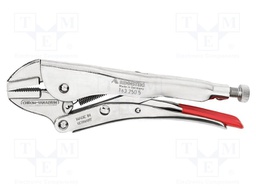 Pliers; locking; Pliers len: 250mm; Grip capac: 0÷42mm