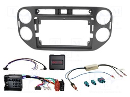Adapter for control from steering wheel; VW; black; 9"