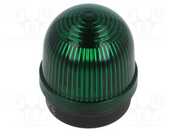 Signaller: lighting; continuous light; green; 12÷230VDC; IP65