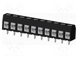 Connector: PCB terminal block; terminal; Plating: tinned; on PCBs