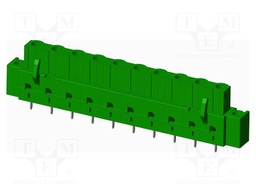 Connector: pluggable terminal block; socket; female; straight