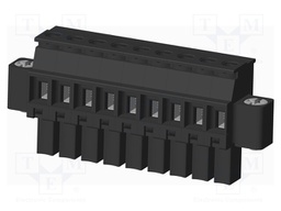 Connector: pluggable terminal block; plug; female; angled 90°