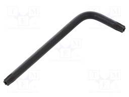 Key; Torx® with protection; T15H; Overall len: 57mm