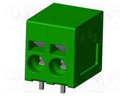 Connector: PCB terminal block; terminal; Plating: tinned; on PCBs