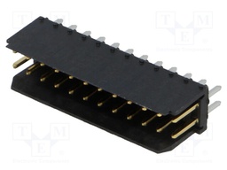 Socket; wire-board; male; DUBOX; 2.54mm; PIN: 24; THT; 3A; straight