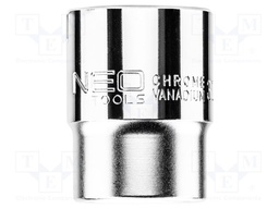 Socket; 6-angles,socket spanner; HEX 30mm; 3/4"