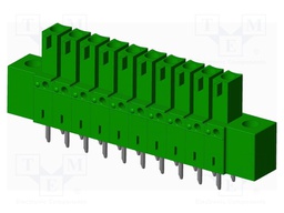 Connector: pluggable terminal block; socket; female; straight