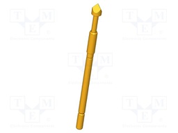 Test needle; Operational spring compression: 4mm; 5A; Ø: 2.5mm