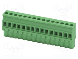 PCB connector, nominal cross section: 2.5 mm?, color: green,