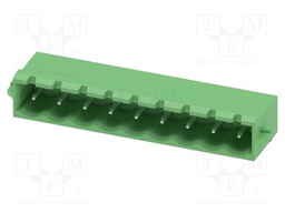 PCB headers, nominal cross section: 2.5 mm?, color: green, n
