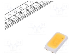 LED; SMD; 5630; 33.1÷34.7lm; 80; 120°; 65mA; 2.7÷3V; Front: flat