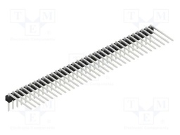 Connector: pin strips; pin header; male; PIN: 34; 2.54mm; THT; 1x34