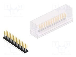 Connector: pin strips; pin header; male; PIN: 30; 2mm; SMT; 2x15
