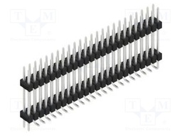 Connector: pin strips; pin header; male; PIN: 48; 2.54mm; SMT; 2x24