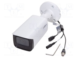 IP CCTV camera; compact; Dim: 244.1x90.4x90.4mm; IP67; Angle: 87°