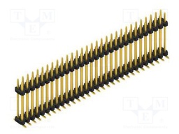 Connector: pin strips; pin header; male; PIN: 60; 2mm; SMT; 2x30