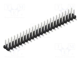 Connector: pin strips; pin header; male; PIN: 46; 2.54mm; SMT; 2x23
