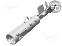 Contact; Size: 0,635mm; female; 0.5mm2; CMC; tinned; crimped; reel