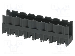 PCB headers, nominal cross section: 2.5 mm?, color: black, n