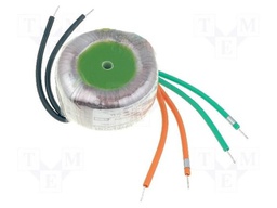Transformer: toroidal; 10VA; 230VAC; 17V; 17V; 0.29A; 0.29A; 0.2kg