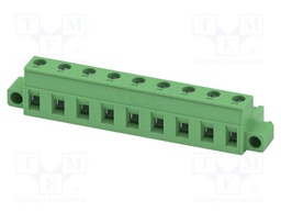 PCB connector, nominal cross section: 2.5 mm2, color: green,