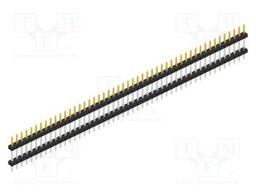 Connector: pin strips; pin header; male; PIN: 49; 2mm; THT; 1x49
