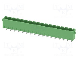 PCB headers, nominal cross section: 2.5 mm?, color: green, n