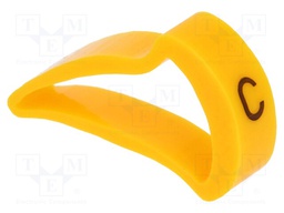 Markers for cables and wires; Label symbol: C; 15÷20mm; H: 25mm