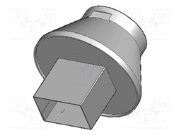 Nozzle: hot air; for hot air station; HCT-1000; 14x8mm