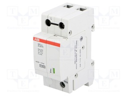 Surge arrestor; Type 1+2; Poles: 1; 255VAC; Mounting: DIN; -40÷80°C