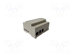 Enclosure: for computer; grey; 101mm; for DIN rail mounting