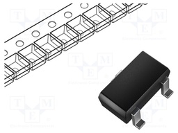 Transistor: NPN; bipolar; 40V; 0.2A; 0.3W; SC75,SOT416