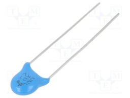 Capacitor: ceramic; 220pF; 2kVDC; Y5P; ±10%; 5mm