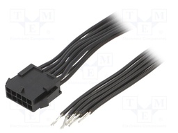 Cable; Micro-Fit 3.0; male,cables; PIN: 10; 0.4m; 4A; TLYp; 0.35mm2