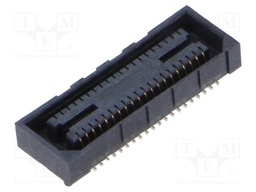 Connector: PCB to PCB; male; PIN: 40; 0.8mm; BSE; gold flash; SMT