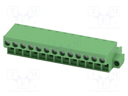 PCB connector, nominal cross section: 2.5 mm?, color: green,