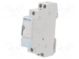 Relay: installation; bistable; NO x2; Mounting: DIN; 16A; -5÷40°C