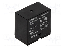 Relay: electromagnetic; SPST-NO; Ucoil: 12VDC; Icontacts max: 15A