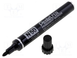 Marker: permanent marker; black; 1.5mm; N 50