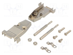 Enclosure: for D-Sub connectors; D-Sub 9pin,D-Sub HD 15pin