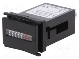 Counter: electromechanical; mechanical indicator; working time