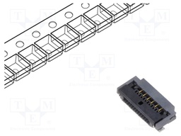 Connector: FFC/FPC; FH52; SMT; PIN: 12; horizontal; 500mA; -40÷105°C