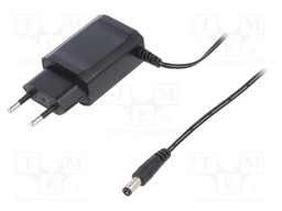 Power supply: switched-mode; plug; 12VDC; 0.5A; 6W; Plug: EU; 80.19%