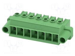 PCB connector, nominal cross section: 6 mm?, color: green, n