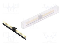 Connector: pin strips; pin header; male; PIN: 28; 2.54mm; SMT; 1x28
