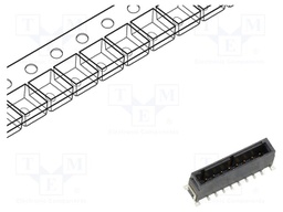 CONNECTOR SRCP 2,54 8 M 1 SMD 137 E1 094 * GU-H *