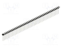 Connector: pin strips; pin header; male; PIN: 42; 2mm; THT; 1x42