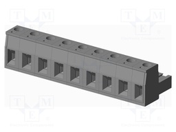 Connector: pluggable terminal block; plug; female; straight; grey