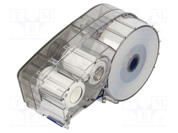 Tape; 12.7mm; 6.4m; blue; Character colour: white; self-adhesive